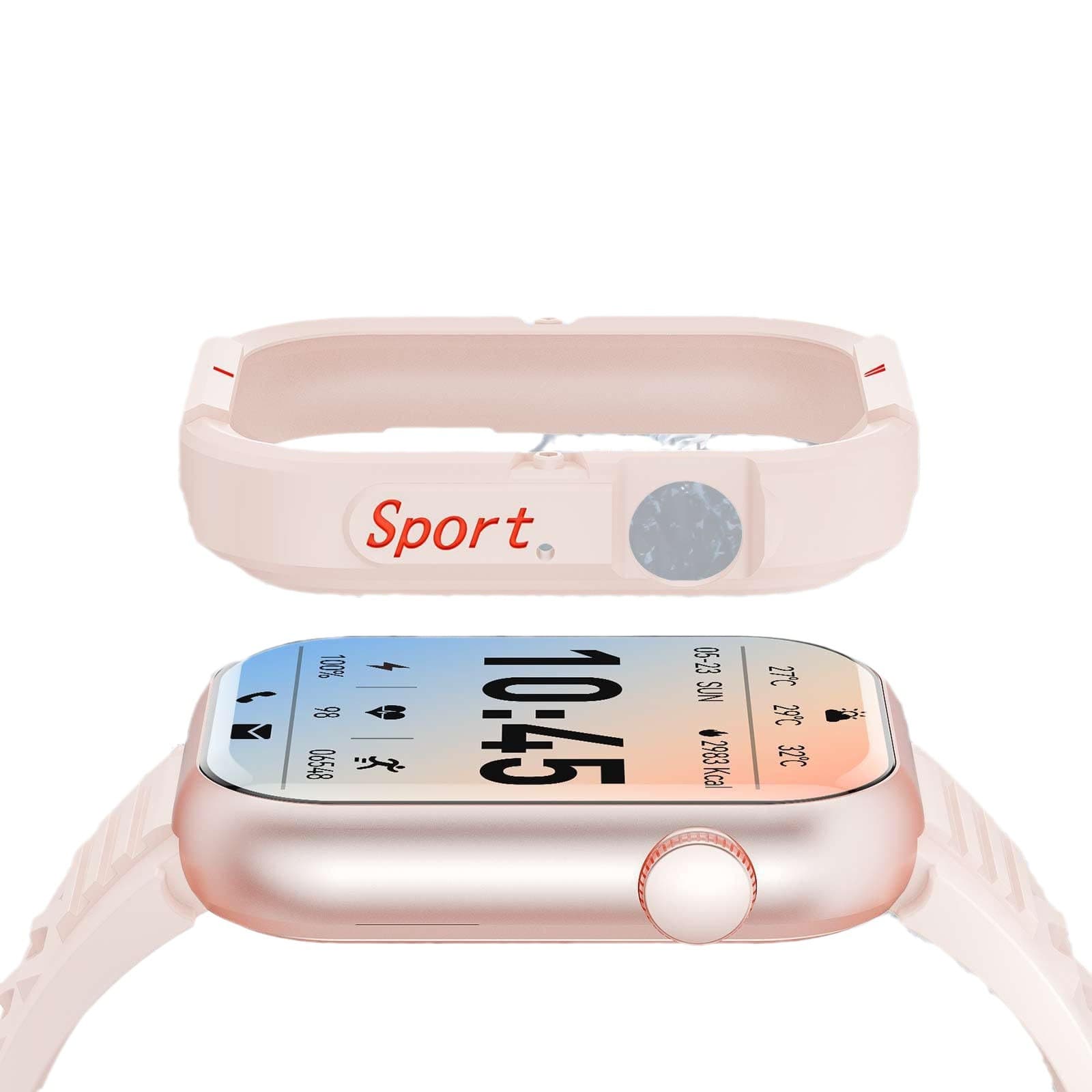 Cross-border hot-selling outdoor sports smart watch, heart rate sleep, Bluetooth call, fitness, cycling and climbing watch 6