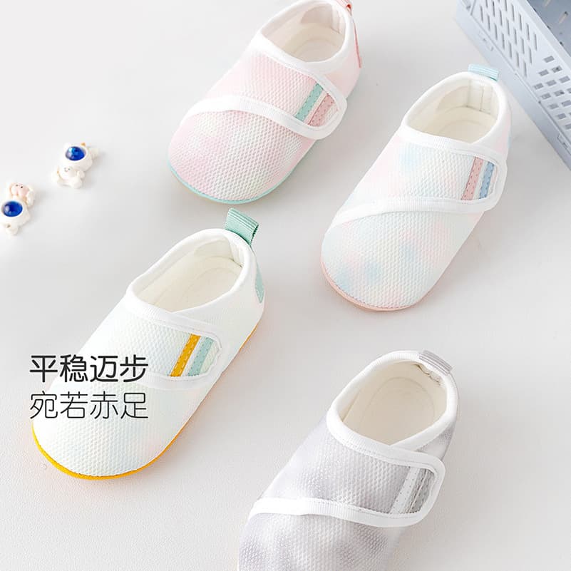 Newborn baby toddler shoes summer baby shoes socks floor shoes non-slip soft bottom infant indoor baby shoes 3