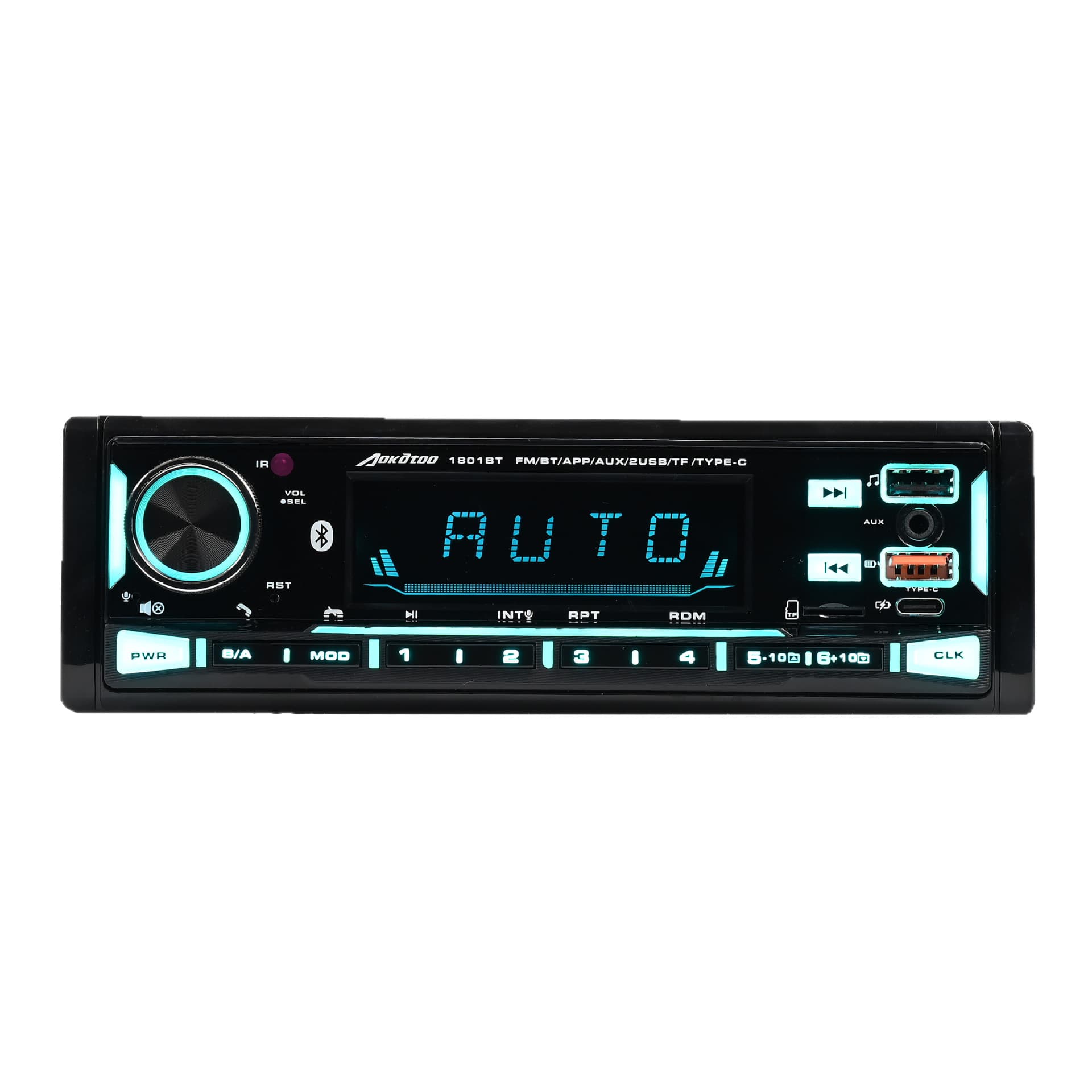 1801DSP car Bluetooth MP3 car MP3 card player with player U disk audio head car card card machine 6