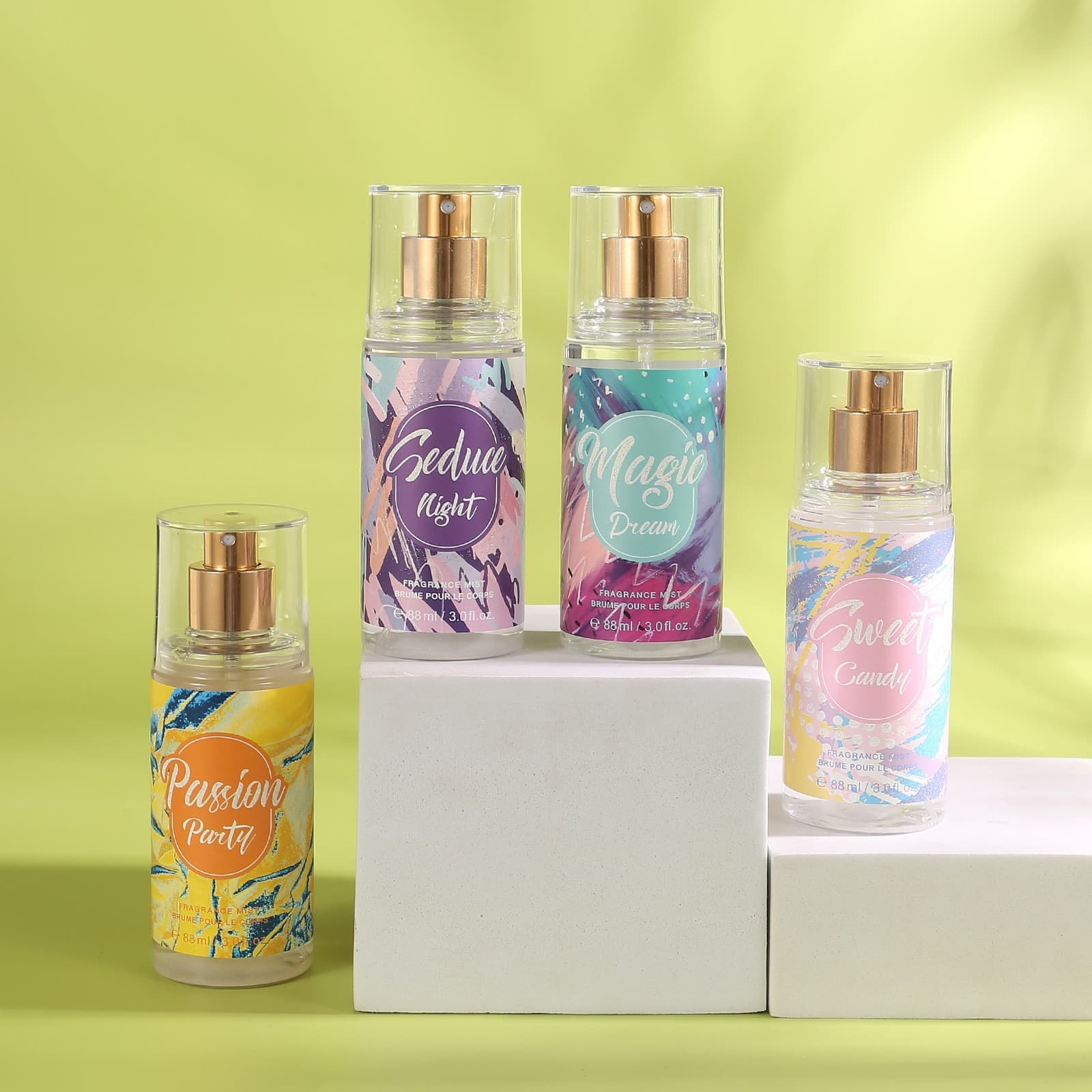 Foreign trade cross-border women's body spray wholesale foreign trade portable women's perfume long-lasting fragrance body spray 88ml 2