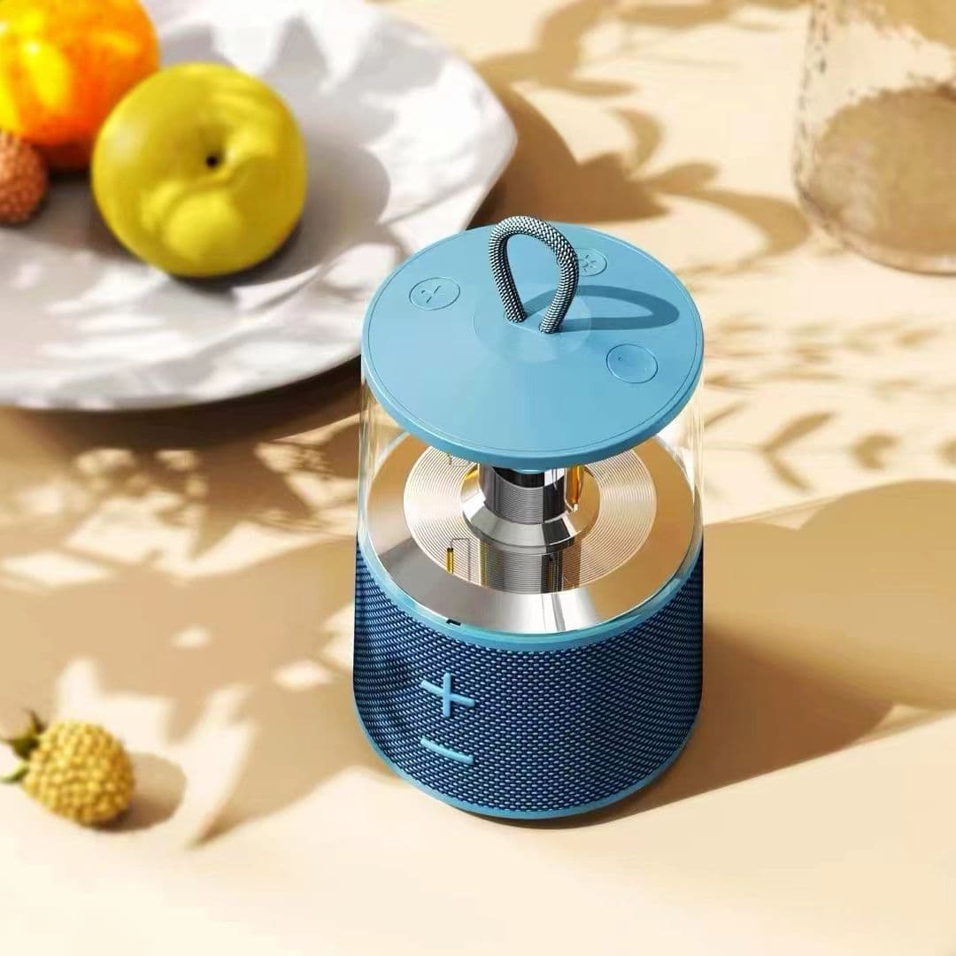 Camping Audio Outdoor Portable Cool Mobile Headphones Atmosphere Wireless Bluetooth Speaker High Quality Subwoofer 1