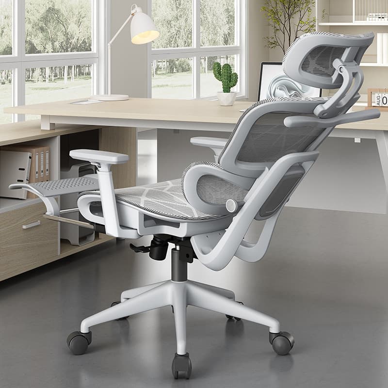 Chair Sedentary Computer Chair Home Office Chair Comfortable Hollow Ergonomic Study Desk Student Chair Backrest 3