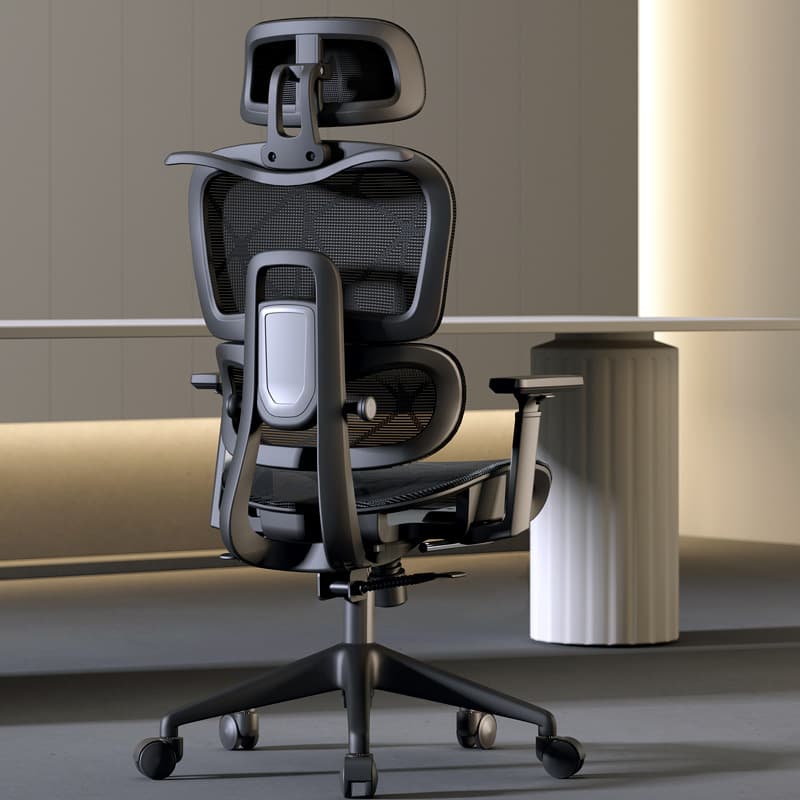 Chair Sedentary Computer Chair Home Office Chair Comfortable Hollow Ergonomic Study Desk Student Chair Backrest 7