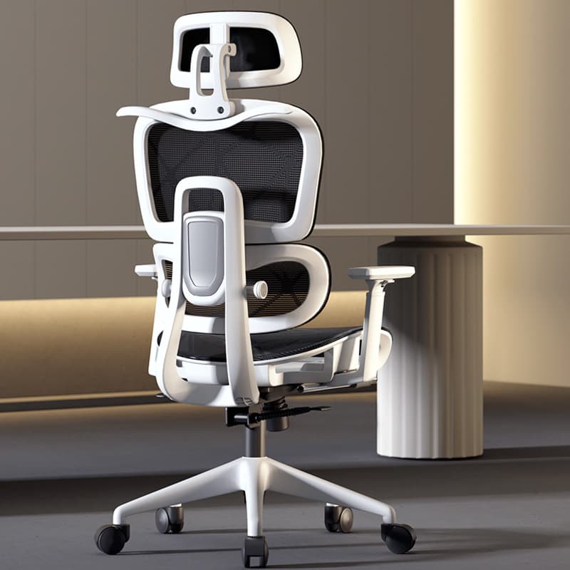 Chair Sedentary Computer Chair Home Office Chair Comfortable Hollow Ergonomic Study Desk Student Chair Backrest 8