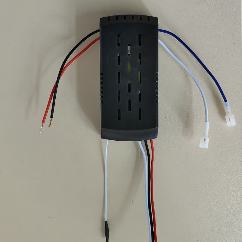 Ceiling fan lamp inverter motor DC24V remote control low voltage 35W DC fan drive controller 6-speed speed regulator 5