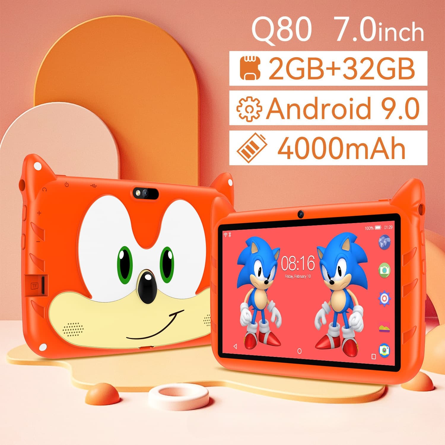 Manufacturer wholesale new 7-inch children's learning notebook smart tablet wifi bluetooth cross-border e-commerce 4