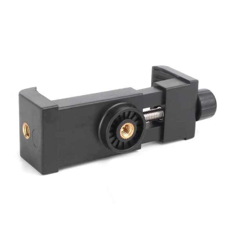 Mobile phone tablet 360 rotating pan-tilt clip live broadcast floor-standing tripod 1/4 universal smartphone bracket accessories 6