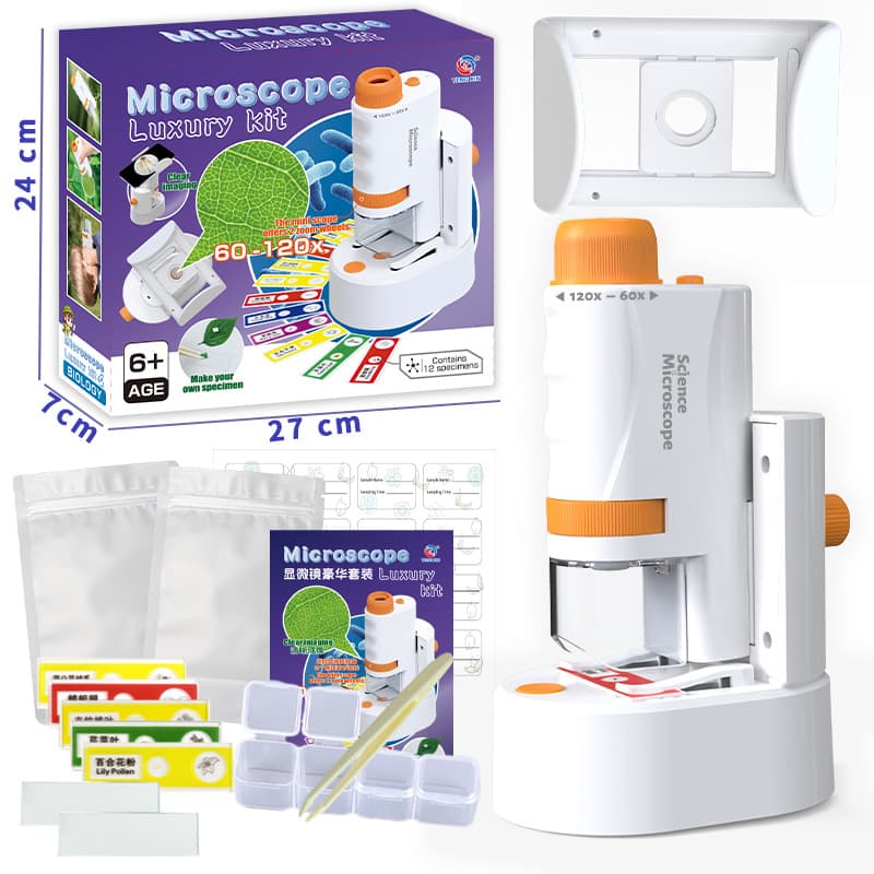 Cross-border supply of Internet celebrity portable microscopes for optical and electronic science experiments for primary and secondary school students 9