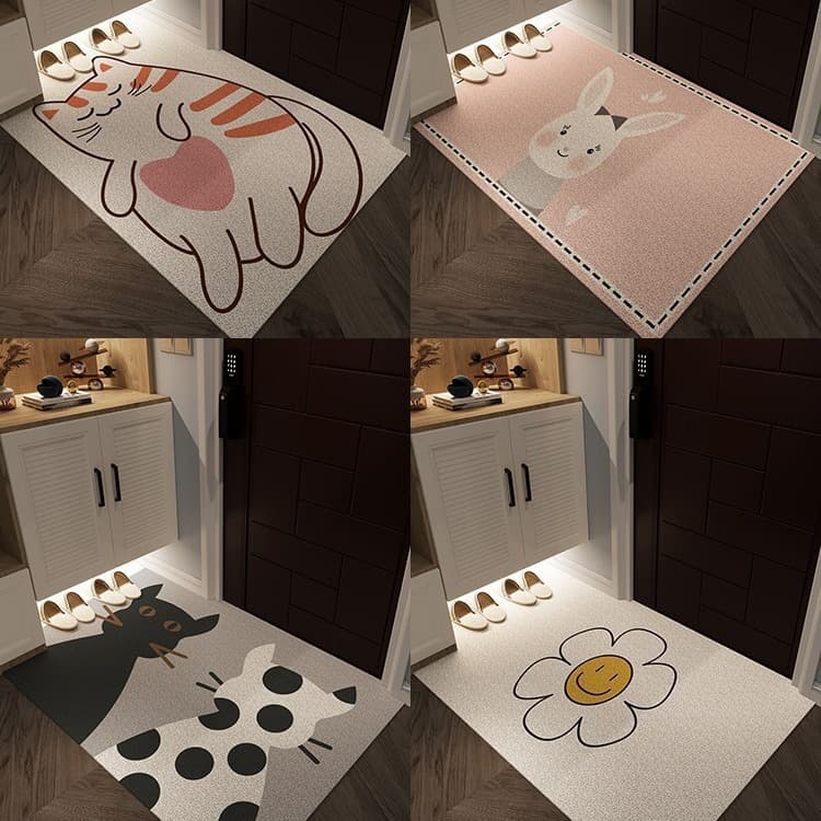 Floor mats for household wire loops for entrance doors, carpets, cartoon floors, doorways, indoor portals, floor mats, cartoon floor mats 3