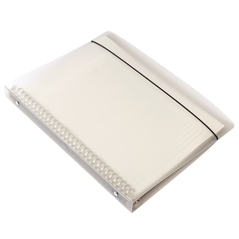 A4 binder 30 holes PP frosted transparent folder 26 holes B5 binder replacement core shell folder storage folder 6