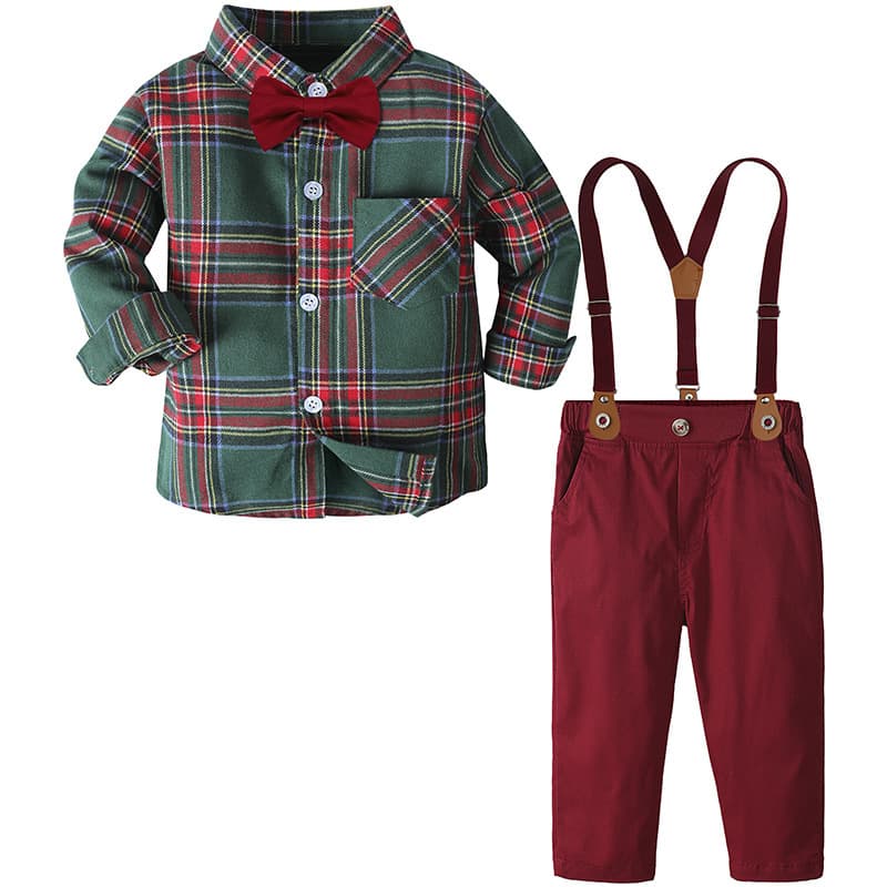 Boys' costumes, one-year-old small suits, European and American children's Christmas costumes, holiday party dresses, cross-border clothes 6