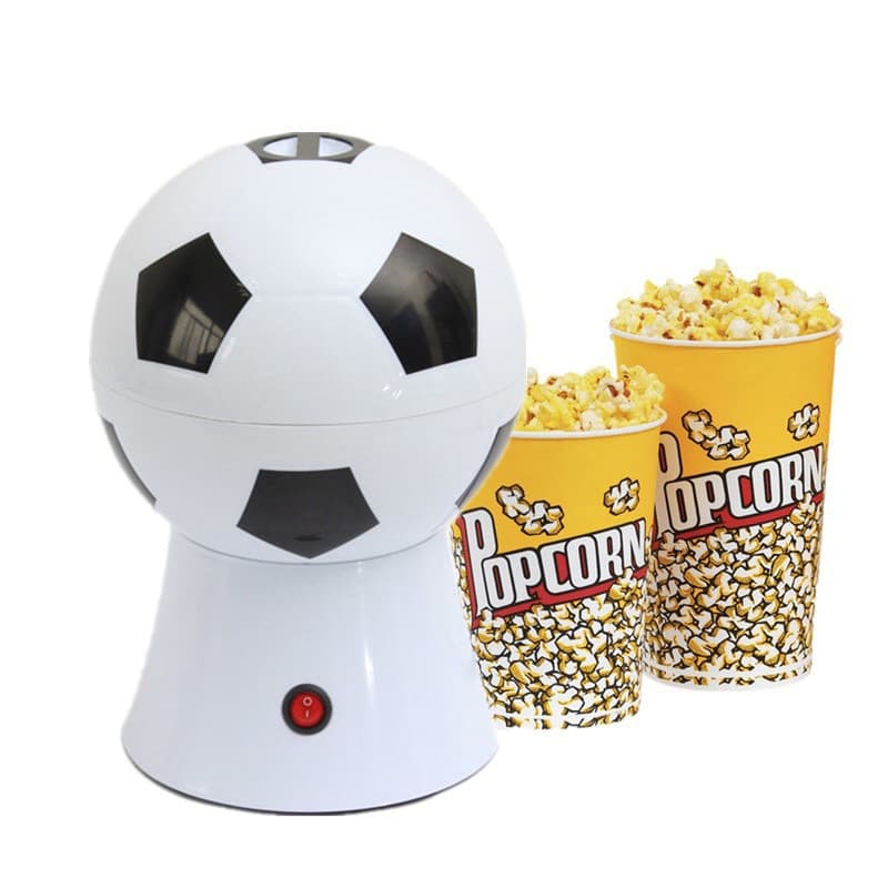 New American standard hot air football popcorn machine children's volleyball popcorn machine commercial mini creative gift wholesale 3