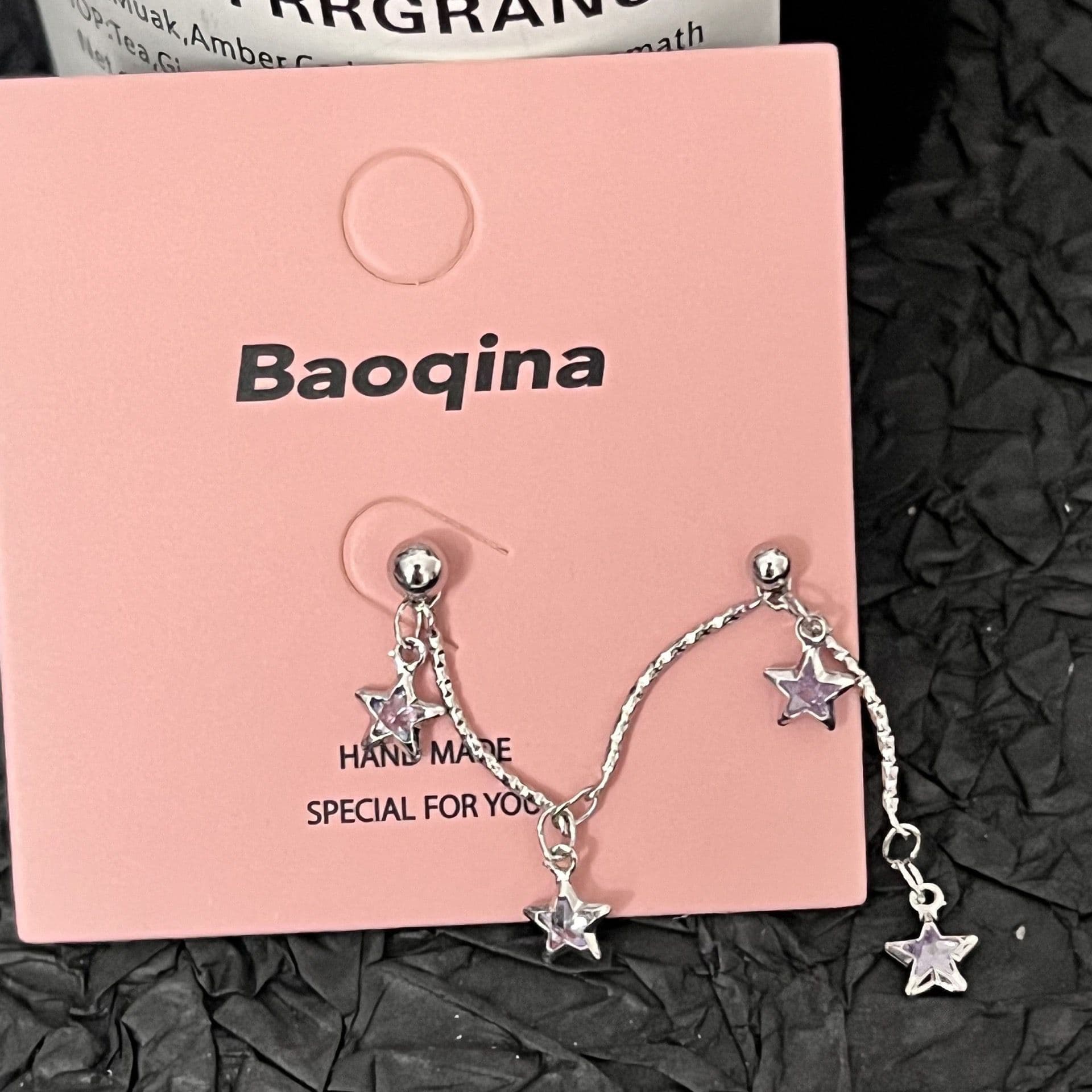 Authentic Baoqina flat-bottomed threaded ear bone nails, washable and no-pick off styles, multi-fashionable cross-border hot-selling piercing jewelry 9
