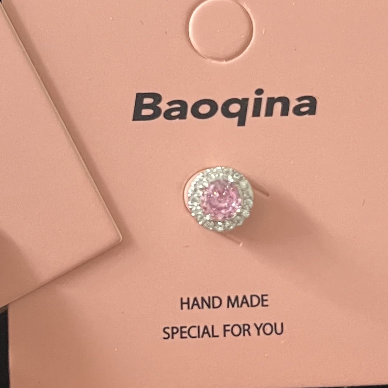 Authentic Baoqina flat-bottomed threaded ear bone nails, washable and no-pick off styles, multi-fashionable cross-border hot-selling piercing jewelry 10
