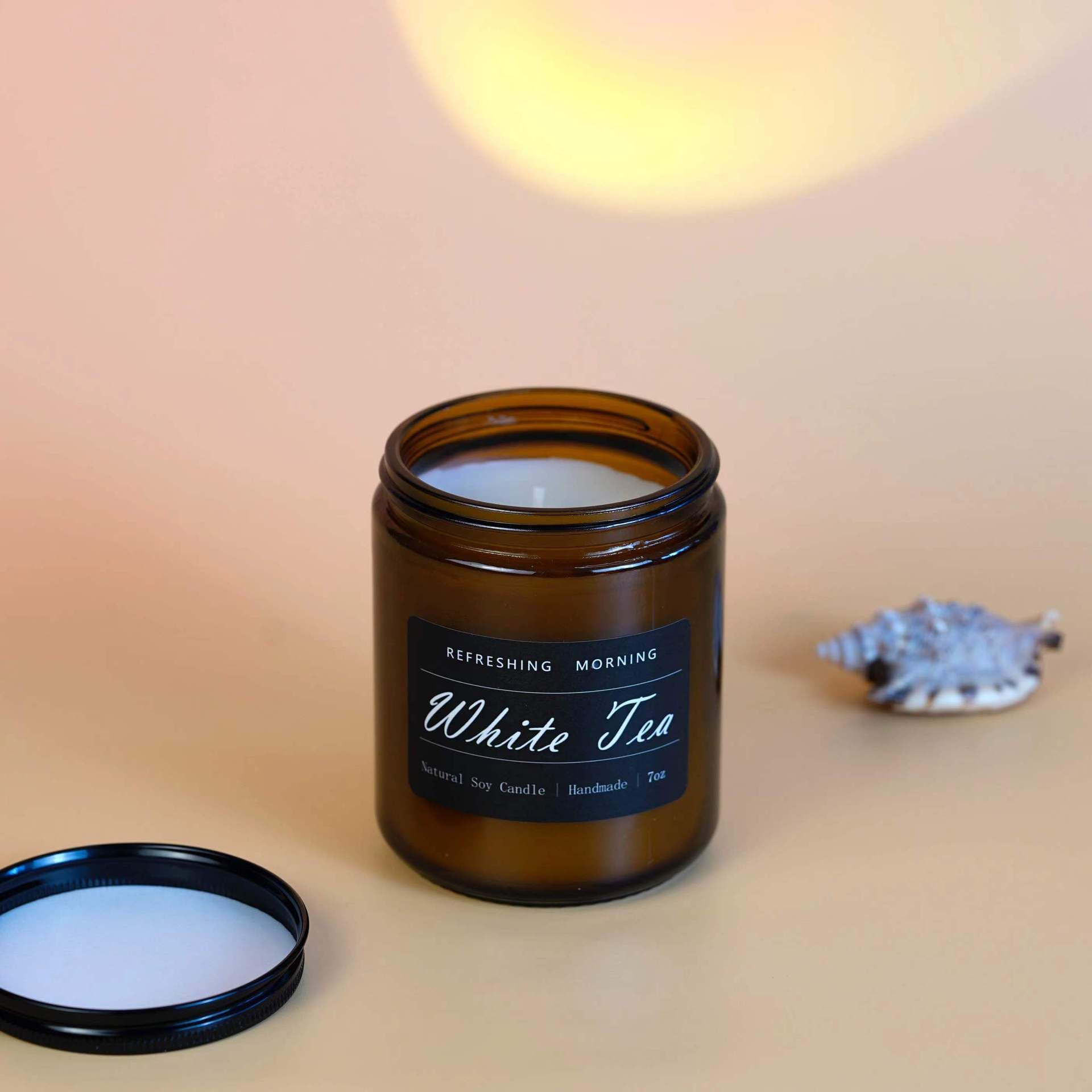 Cross-border soy wax scented candle niche fragrance gift smokeless candle souvenir large capacity 200ml 3