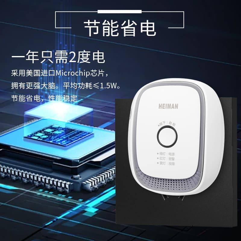 Tuya Smart WiFi Gas Alarm Home Kitchen Gas Leak Sensor Detector APP Remote Control 5