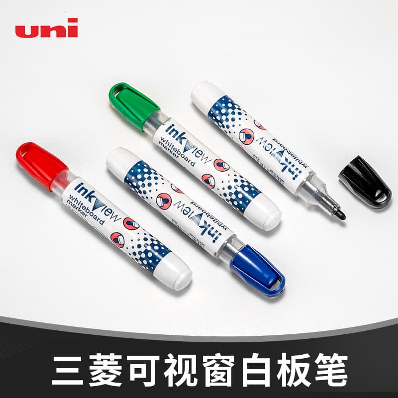 Japan uni Mitsubishi PWB-202 whiteboard pen water-based round head non-marking marker [for large quantities, please contact customer service] 1