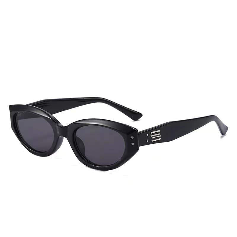 Jennie same style gm sunglasses women summer Korean version trendy retro high-end anti-UV cat eye sunglasses women 6