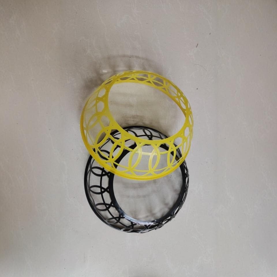 Plastic hat rings, hat accessories, hat holders, hat companions, wholesale sales of leaf hat rings, hat bowls
