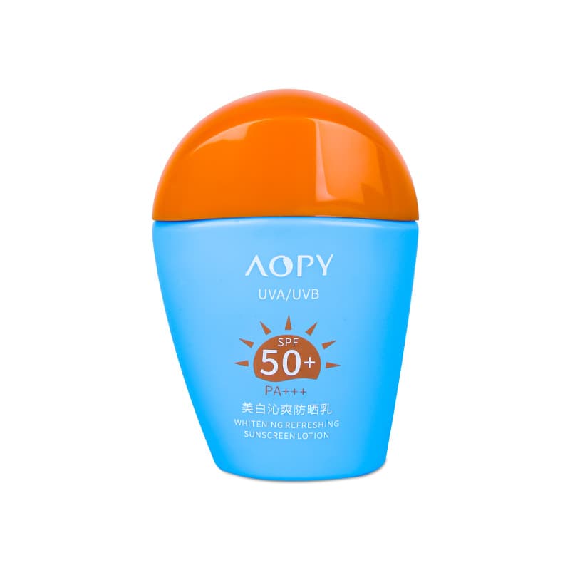 AOPY whitening sunscreen SPF50+PA+++ facial UV protection blue fat man high power 50 times sunscreen lotion 7
