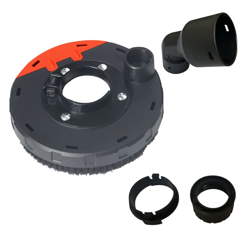 Cross-border new angle grinder dust cover grinder dust cover joint elbow detachable and rotatable power tool accessories 6