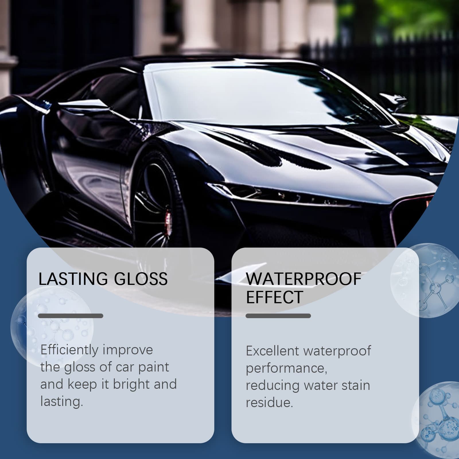 Homonth car crystal plating agent car paint polishing maintenance anti-fouling touch-up paint care scratch coating spray 3