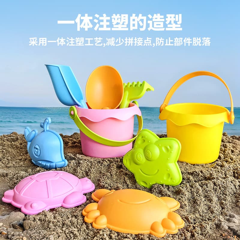 Sand digging indoor children's digging beach tools beach toys shovel soft glue water and sand set baby outdoor 3
