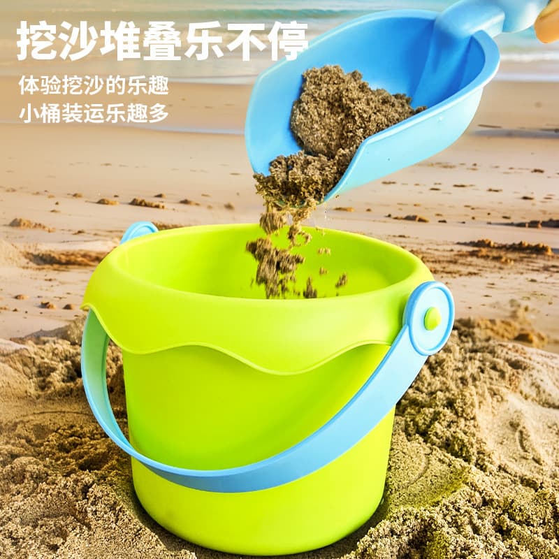 Sand digging indoor children's digging beach tools beach toys shovel soft glue water and sand set baby outdoor 4