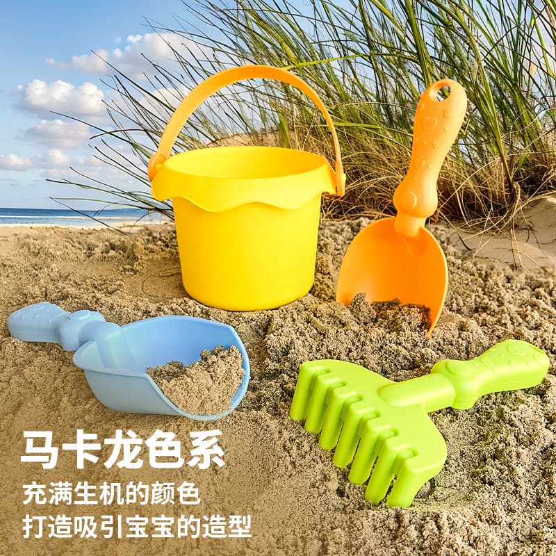 Sand digging indoor children's digging beach tools beach toys shovel soft glue water and sand set baby outdoor 5