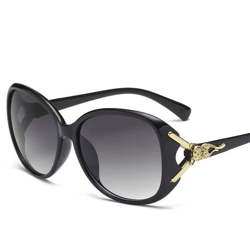 Fox head sunglasses sun protection women's glasses female star sunglasses round face sunglasses women's UV protection 10