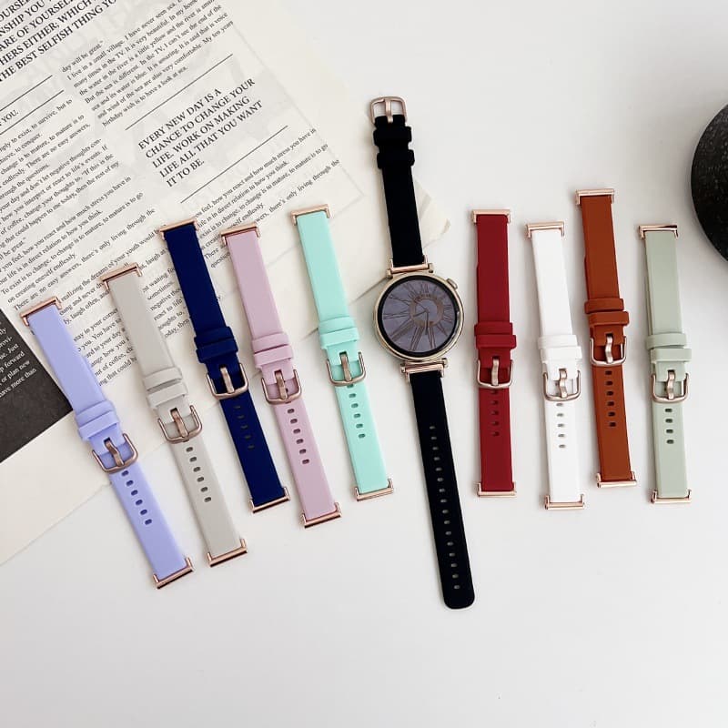 Suitable for Huawei GT4/3/2Pro watch strap Watch4 fine silicone fit3 bracelet smart GT Honor 46 5