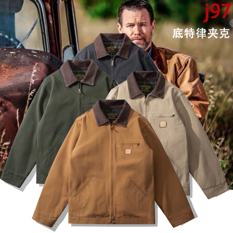 OKONKWO cleanfit Detroit jacket Santa Fe j97 interstellar canvas thickened jacket jacket 1