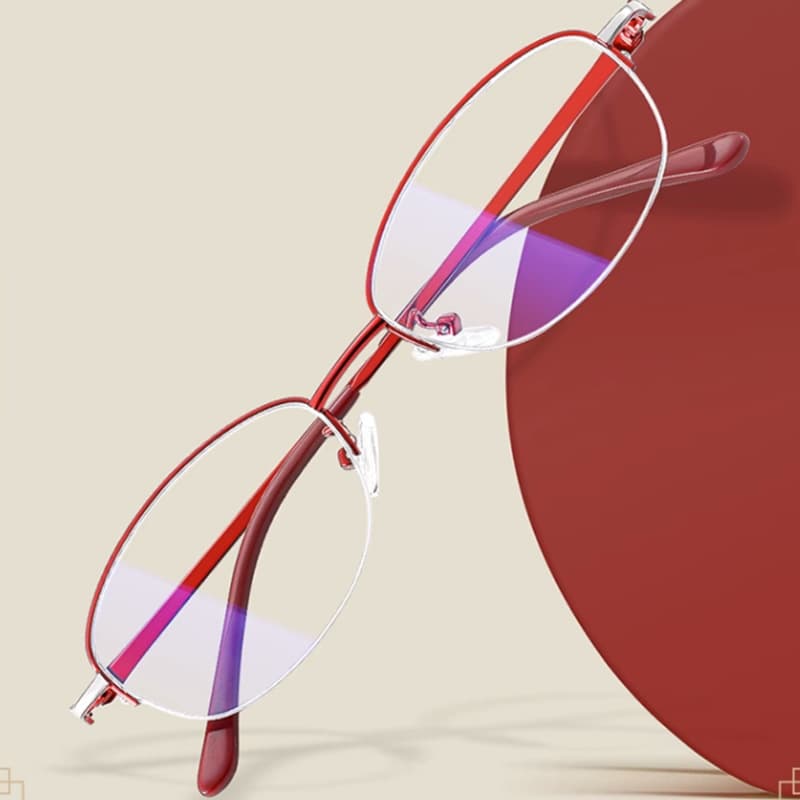 Inherited reading glasses for women, anti-blue light and anti-fatigue brand, high-end high-definition, fashionable reading glasses for middle-aged and elderly people 4