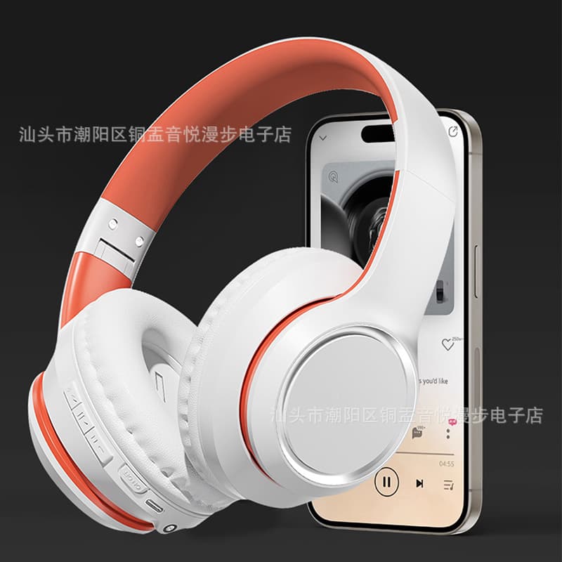 B20 active noise reduction head-mounted Bluetooth headset ANC subwoofer three-dimensional cotton earmuffs wireless competition Bluetooth 5.3 9