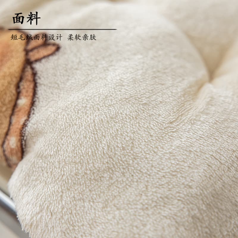 Non-slip seat cushion chair cushion butt pad student thickened bench classroom stool plush sedentary office seat cushion chair 3