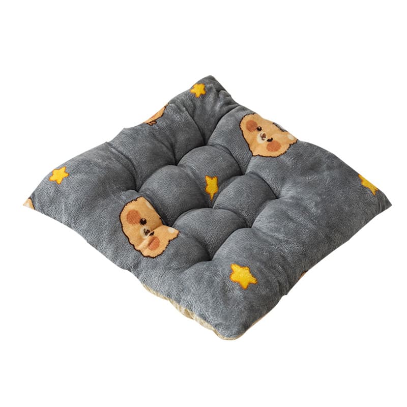 Non-slip seat cushion chair cushion butt pad student thickened bench classroom stool plush sedentary office seat cushion chair 6