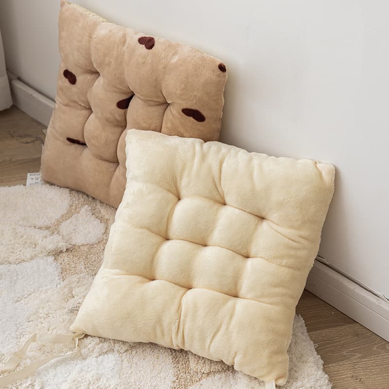 Non-slip seat cushion chair cushion butt pad student thickened bench classroom stool plush sedentary office seat cushion chair 1
