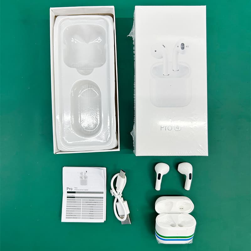 Huaqiangbei fourth generation Pro4 Jerry TWS true wireless Bluetooth headset Pro6 large battery cross-border 2025 new model 9