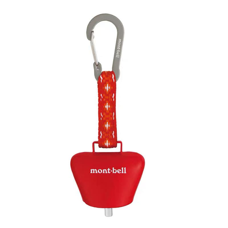 Outdoor carabiner bear bell camping hiking quick-hang backpack buckle adventure bear repellent warning bell montbell 8