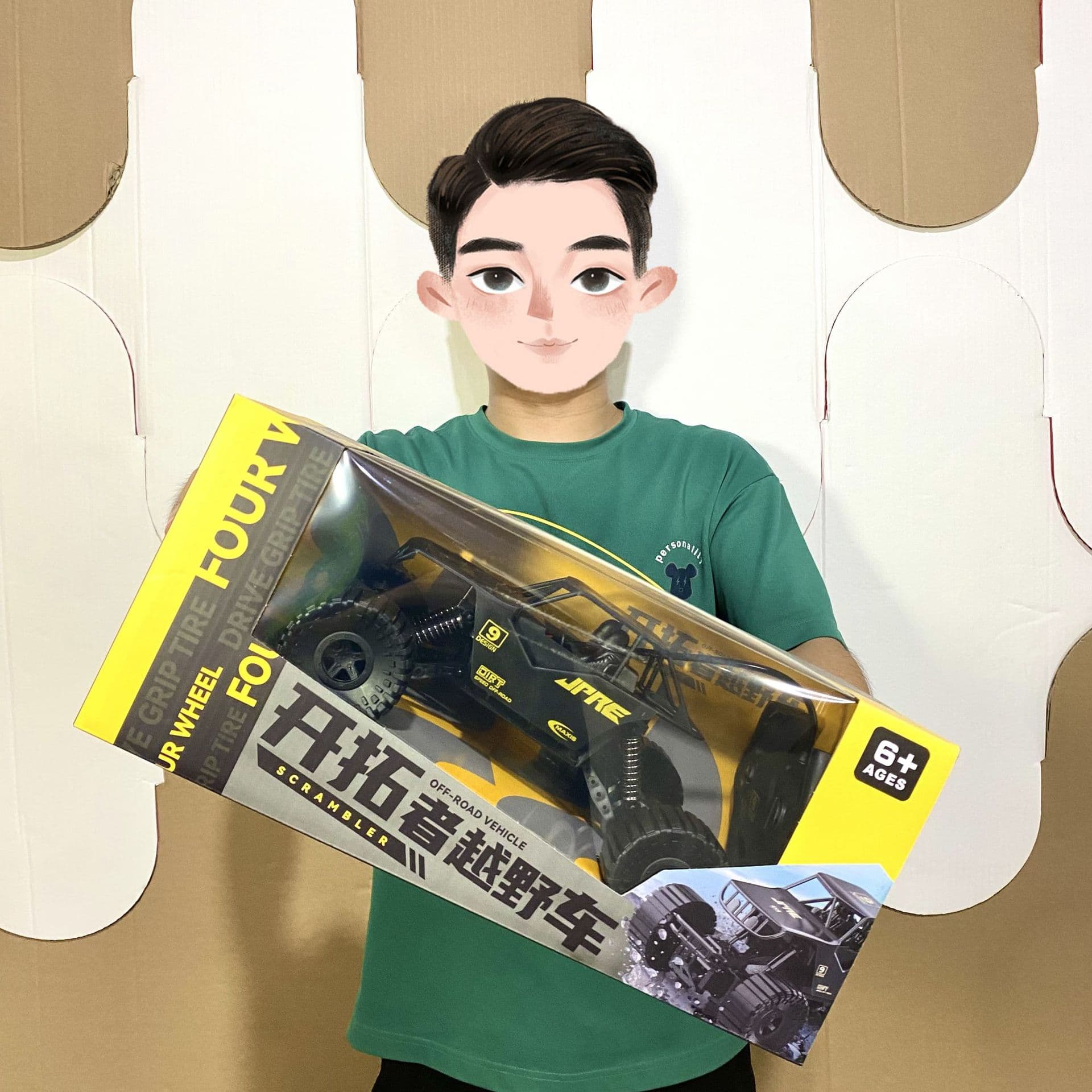 Boy Gift Box Two-way Trailblazer Off-Road Racing Model Children's Remote Control Toy Education and Training Enrollment and Renewal 3
