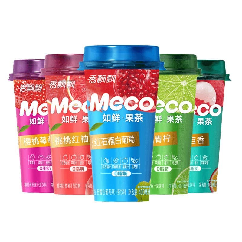 Xiangpiaopiao meco juice tea box packed honey valley fruit tea mixed drink whole box drink large bottle free shipping 6