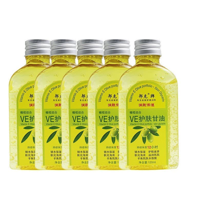 Bunker VE skin care glycerin 120ml old brand olive oil whole body moisturizing anti-dry hand and foot skin-160 3