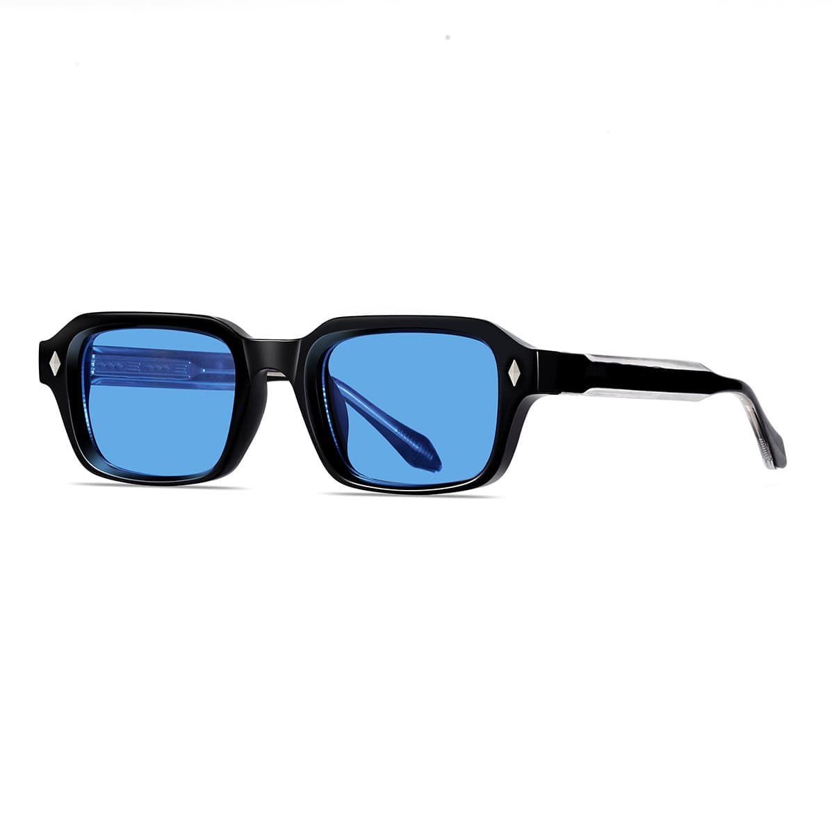 Propionate insert men's sunglasses high-end anti-UV European and American style high-end fashion small frame sunglasses 2026 6