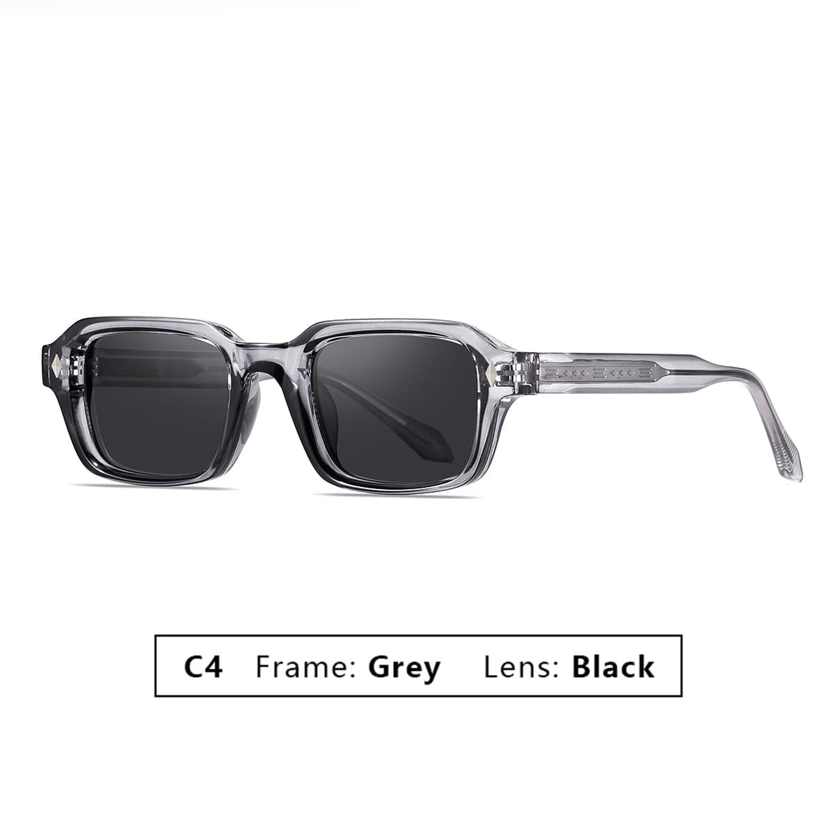 Propionate insert men's sunglasses high-end anti-UV European and American style high-end fashion small frame sunglasses 2026 7