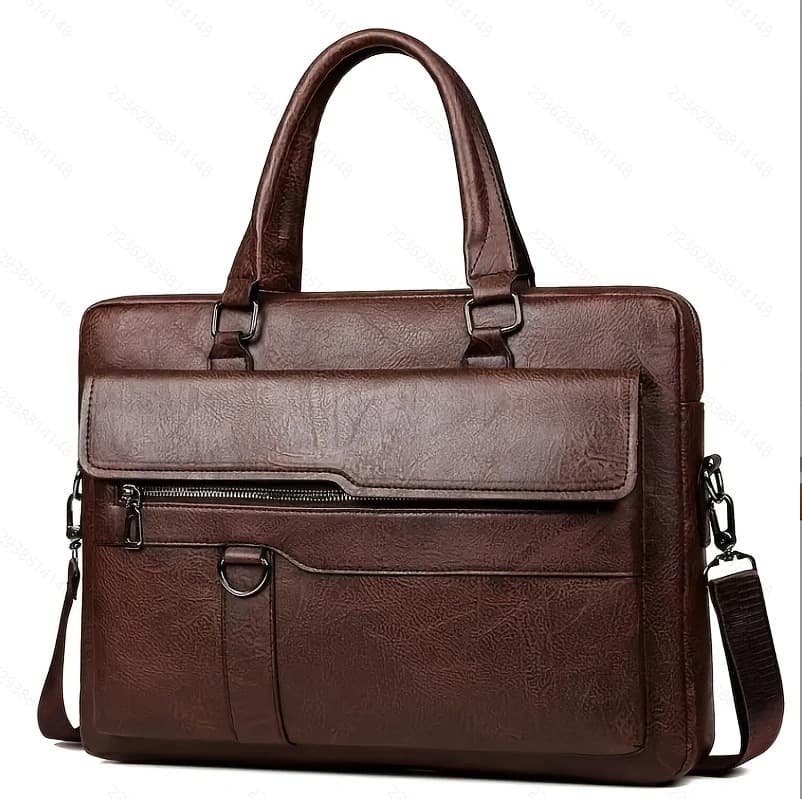 Cross-border men's cross-body bag, handbag, business cross-section computer bag, large-capacity briefcase, multi-functional luggage 6