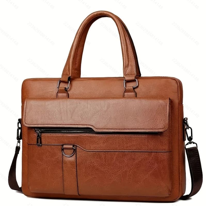 Cross-border men's cross-body bag, handbag, business cross-section computer bag, large-capacity briefcase, multi-functional luggage 8