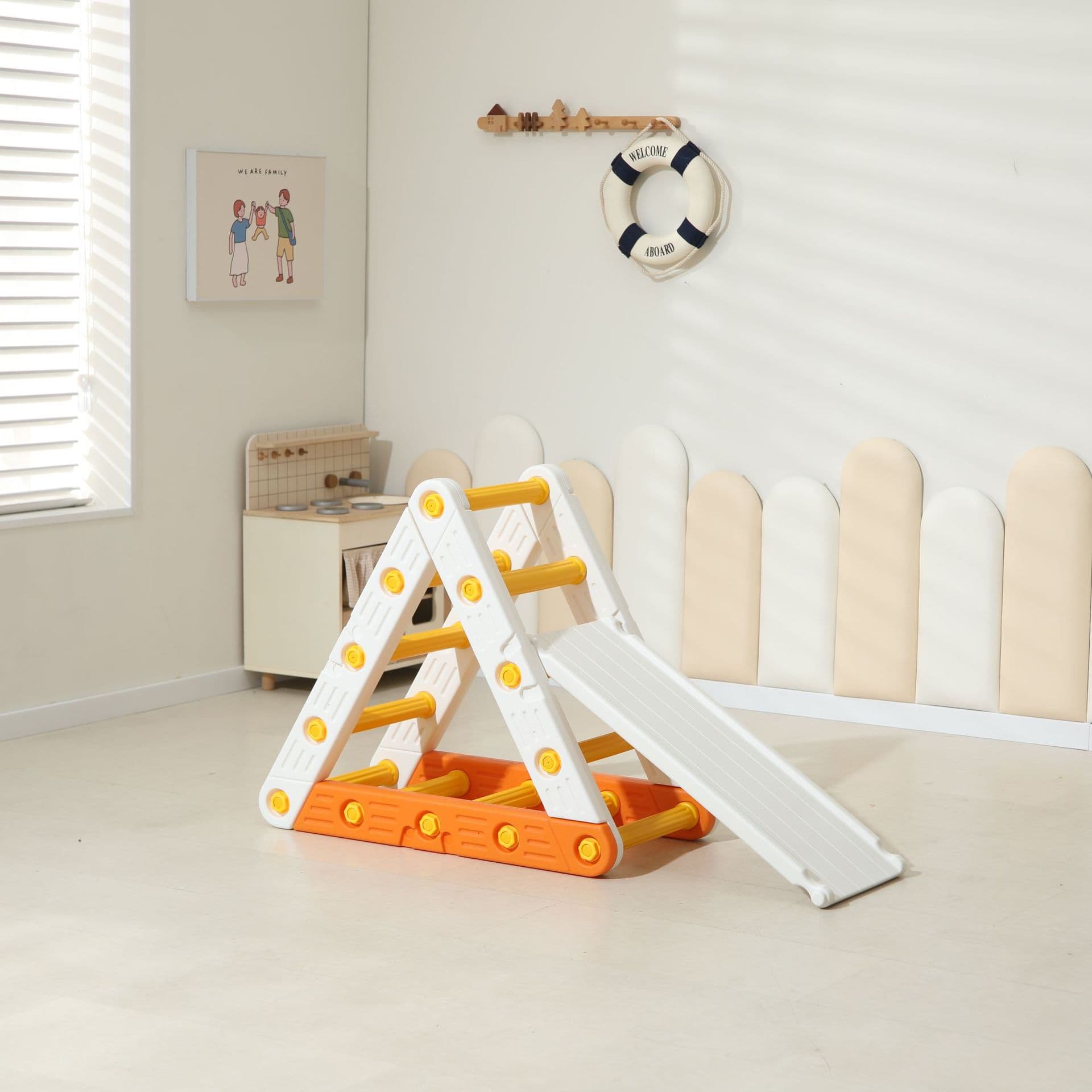 Children's climbing frame slide home family indoor small baby climbing frame toy multi-functional educational 8