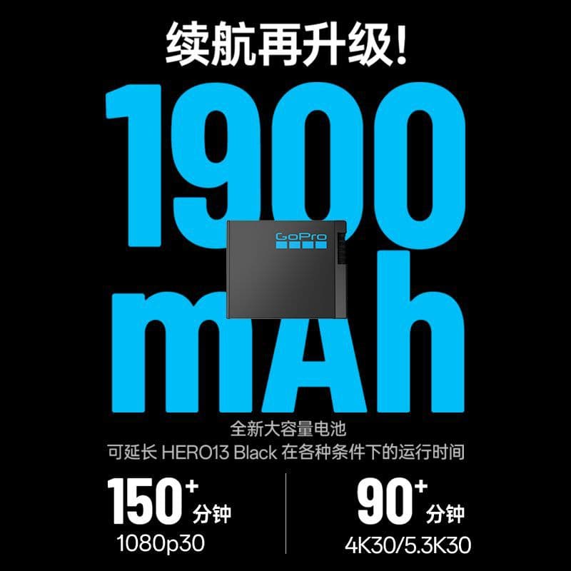 GoPro Hero13 Black action camera 5.3k HD anti-shake riding video diving fishing camera 6