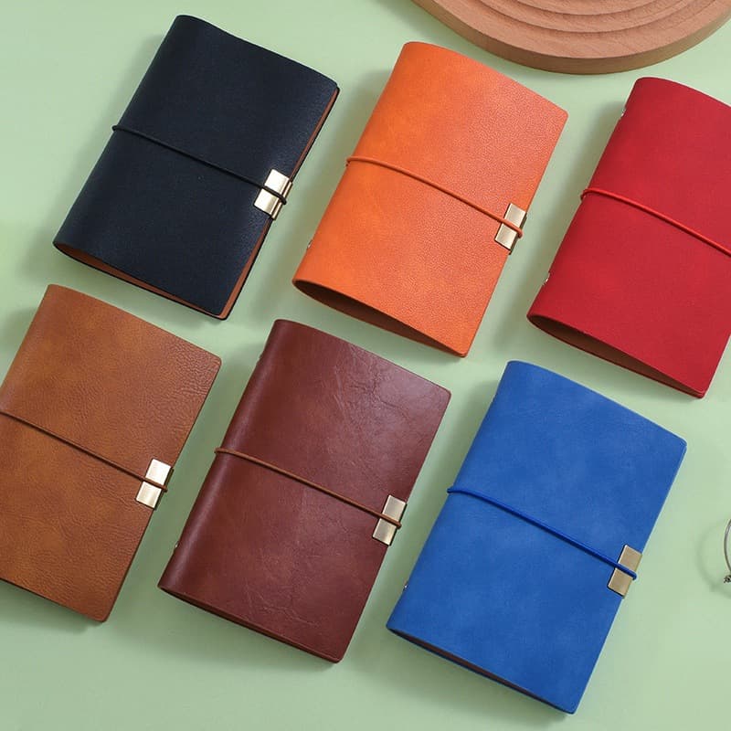 Spot A7 retro loose-leaf hand ledger with punch and seal loose-leaf notebook weekly plan monthly plan diary 4