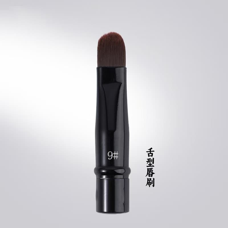 Eyeshadow set with interchangeable brushes, mini portable makeup brush, concealer brush, eyeshadow brush, nose shadow brush, eyeliner brush, travel brush 8